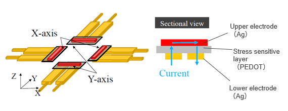 Layered sensor