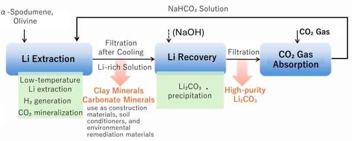 Lithium Extraction from Ore